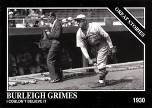 1994 Conlon TSN #997 Burleigh Grimes St. Louis Cardinals HOF