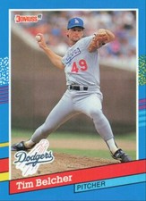 1991 Donruss Baseball Tim Belcher Los Angeles Dodgers #70
