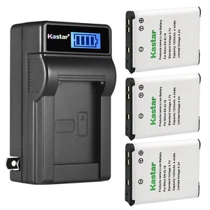 Wall Charger & 3 battery for Nikon S32 S33 A100 A300 W100 W150 S100 S2500 S2550 - Picture 1 of 5
