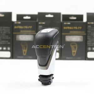 Black Leather Gear Shift Knob For Nissan Patrol 2021-2022 - Picture 1 of 8