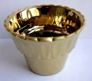 Keramische Glas golden für Öllampe керамический стакан золотого цвета 5 cm - Picture 1 of 1