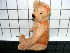 Walter ours ancien remplis de paille hauteur 40 cm coussinets refaites en bon é
