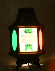 Luz de letrero de cerveza de exportación especial de Heileman de colección - decoración de bar retro, cueva del hombre - Imagen 1 de 10