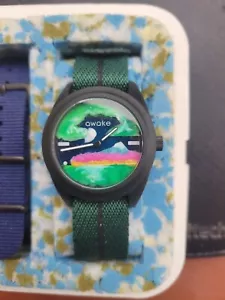 rare Montre solaire awake La Bleue Nagori Fuji "haru" ed limit 25ex full set - Foto 1 di 9
