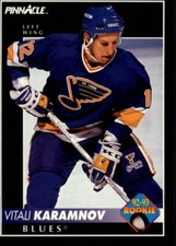 1992-93 Pinnacle Hockey #398 Vitali Karamnov RC