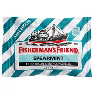 Fishermans Friend Menta Verde Fresco Mentol Pastillas Sin Azúcar - Imagen 1 de 1