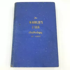 The Worlds Fair Anthology of Verse 1938 Paul Emory Carter Western Edition BK11 - Picture 1 of 11