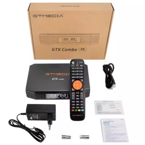 GTMEDIA GTX Combo Receptor Satélite,4K, 8K, Android 9,0 + DVB-S2/T2/C2, 2G + 32G - Imagen 1 de 3