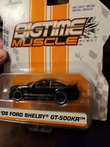 JADA METALS BIGTIME MUSCLE 08 FORD MUSTANG SHELBY GT-500KR WAVE 18 1:50 - Bild 1 von 6
