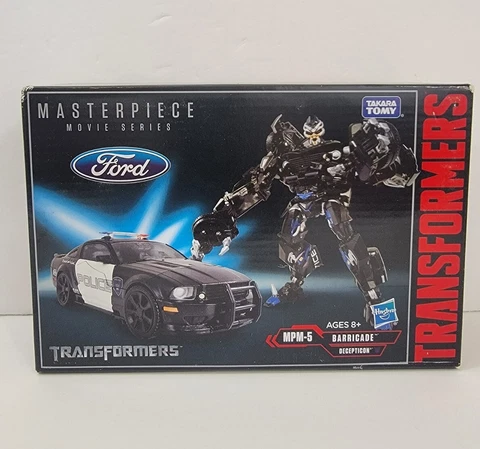 Hasbro Transformers Takara Tomy Masterpiece MPM-5 Barricade Decepticon Cover