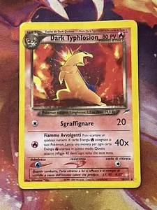 Dark Typhlosion 10/105 Holo Rare Neo Destiny Set ITALIAN Pokemon Card - Picture 1 of 4