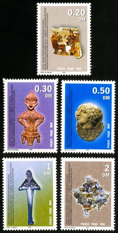 Kosovo Stamps # 1-5 MNH VF Cover