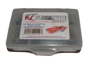 LOSI 1969 CAMARO 22S 2x2 arrastre radiocontrol tornillo juego acero inoxidable los129 - Imagen 1 de 1