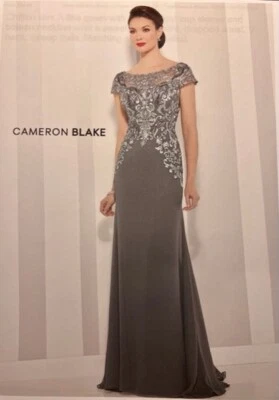 ¡EXQUISITO! Vestido Madre de la Novia Cameron Blake de Mon Cheri talla 12 Foto 1 de 4