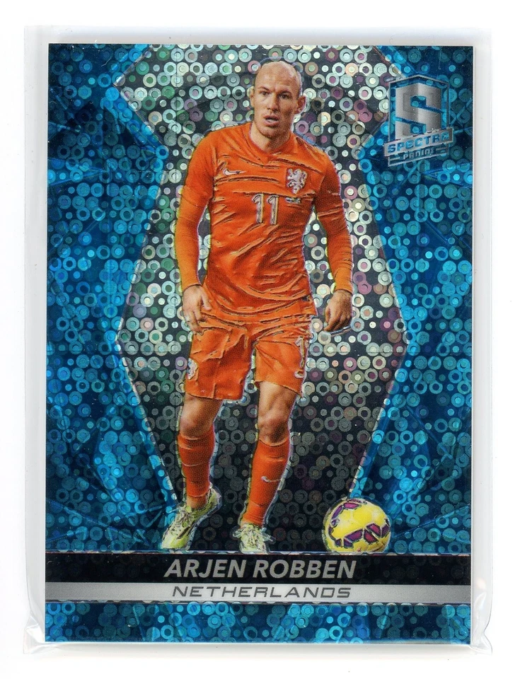 2016-17 PANINI SPECTRA SOCCER #80 BLUE /75 ARJEN ROBBEN - NETHERLANDS HOF - Image 1 of 1