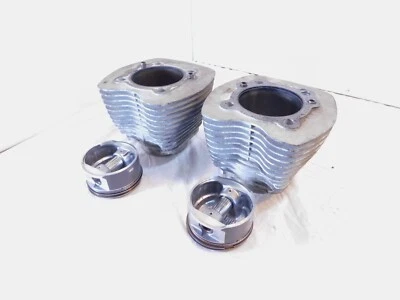 Jarra y pistones de cilindro delantero/trasero Harley Davidson Twin Cam Touring Dyna Softail Foto 1 de 4