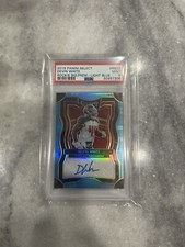 2019 PANINI SELECT PRIZM LIGHT BLUE AUTO DEVIN WHITE RC 44/49 PSA 9