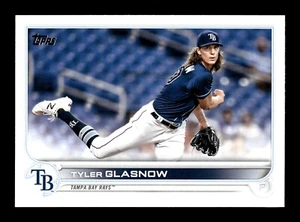 2022 Topps Series 1 Tyler Glasnow #302 Tampa Bay Rays - Bild 1 von 2