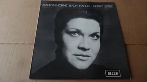 MARILYN HORNE BACH HANDEL HENRY LEWIS DECCA SXL 6349 UK LP - Imagen 1 de 2