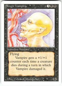 Sengir Vampire U Revised Edition 3ED   MTG NM - Picture 1 of 2