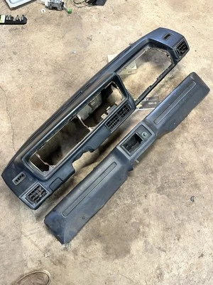 Juego de carcasas de tablero negras 80-93 VW Rabbit Cabriolet Convertible MK1 genuino Foto 1 de 4