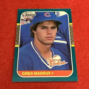 1987 Donruss The Rookies Greg Maddux #52 (RC) Rookie Card - Bild 1 von 8