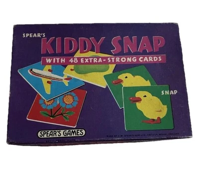 Vintage Kiddy Snap 1970s ~ Spear games retro snap game - Image 1 of 4
