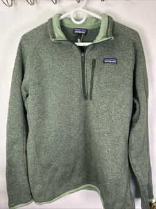 Patagonia Herren 1/4 Zip Better Sweater Fleecepullover grün Large Polyester - Bild 1 von 11