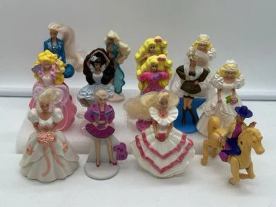 Lote De 13 Figuras Coleccionables Juguetes Happy Meal Barbie McDonald’s De Colección Años 90 Foto 1 de 4