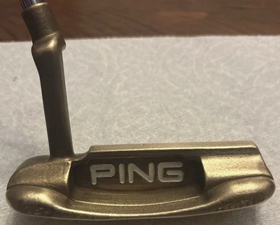 Ping Anser F Putter, Titanium Pixel, Isoforce Dalehead, 35”,RH, New Dice HC, EUC - Image 1 of 4