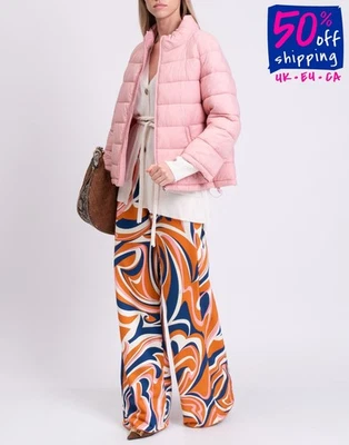 F**K PROJECT Quilted Jacket Size L Pink Padded 3/4 Sleeve - Image 1 of 4