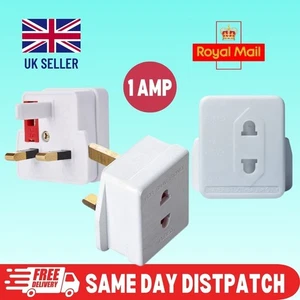 2 to 3 Pin Adapter for Braun ORAL B Philips Electric Toothbrush & Shavers Plug | - Picture 1 of 10