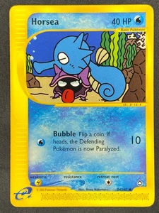 Pokémon Horsea 84/144 AQ Aquapolis LP/NM - Imagen 1 de 2