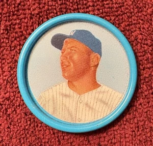 Monedas All Star 1963 Salada Tea/Junket Desserts - Mickey Mantle #56 ¡Belleza!! - Imagen 1 de 4
