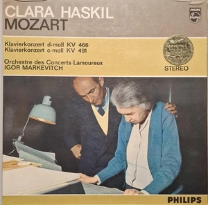 Mozart - Concerto Per Pianoforte KV 466 & 491 / Markevitch, Haskil - LP - Foto 1 di 4