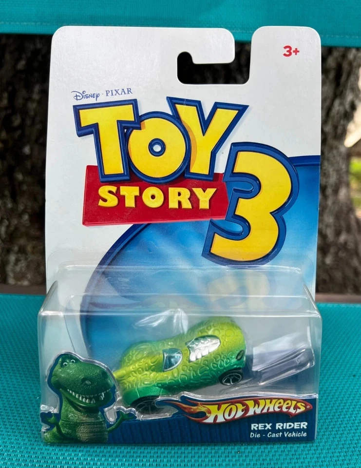 De colección 2009 Hot Wheels Rex Rider Toy Story 3 Nuevo en Tarjeta ¡Envío Gratis! Foto 1 de 1