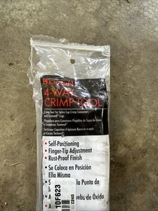 Ideal Buchanan C24 4-Wege Crimpzange für Spleißkappe Crimpverbinder rot, neu - Bild 1 von 3