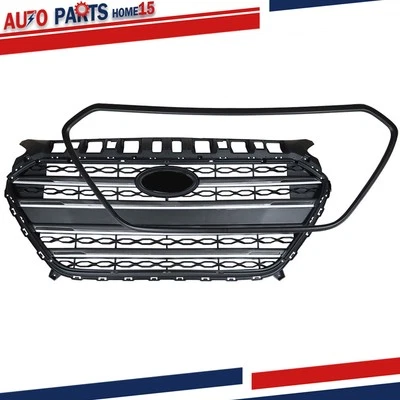 Front Radiator Grille Assembly 2PCS For Hyundai Elantra GT 13-2016 17 Plastic - Image 1 of 4