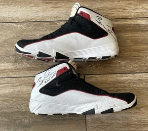 Dwayne Wade signierte gebrauchte Schuhe im Spiel mit Aufschrift 08 Goldmedaillengewinner LOA - Bild 1 von 13