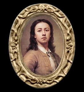 A 1700's Gentleman Miniature Dollhouse Picture - Picture 1 of 1