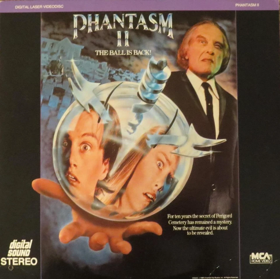 PHANTASM II THE BALL IS BACK  LASERDISC — 第 1/1 张图片