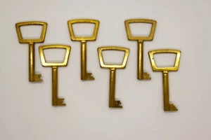 Llave decorativa JuNie 0472 latón NL 40 barba 8x8 mm sujeción. 1, 2, 3, 4, 5, 6 - Imagen 1 de 24