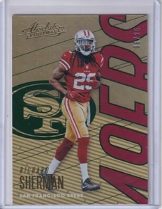 RICHARD SHERMAN 2018 Panini Absolute Spectrum Green #88 6/25 49ers - Picture 1 of 2