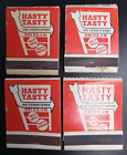 Hasty Tasty Drive In Restaurant Matchbook Lot Ohio Vintage