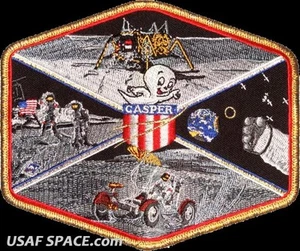 Apollo 16 Spirit Commemorative 6" Tim Gagnon ORIGINAL AB Emblem NASA SPACE PATCH - Foto 1 di 1