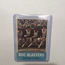 1963 TOPPS #18 BUC BLASTERS CLEMENTE Burgess Stuart Skinner