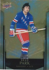 2023 UD TIM HORTONS LEGENDS...BRAD PARK...CARD # 13...RANGERS