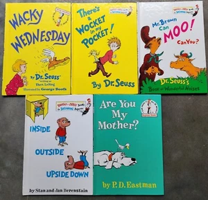 Lot of 5 Dr. Seuss Bright and Early books for children - Picture 1 of 1