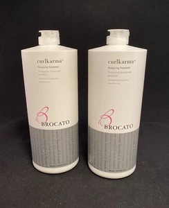 Brocato Curlkarma Energizing Treatment Conditioner 32 oz Plus 16 Addtnl. Ounces - Picture 1 of 9