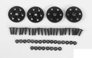 Schmale gestanzte Stahlradstiftbefestigung 6 Lug Z-S1913 RC4WD reduzieren Offset-Laschen - Bild 1 von 6